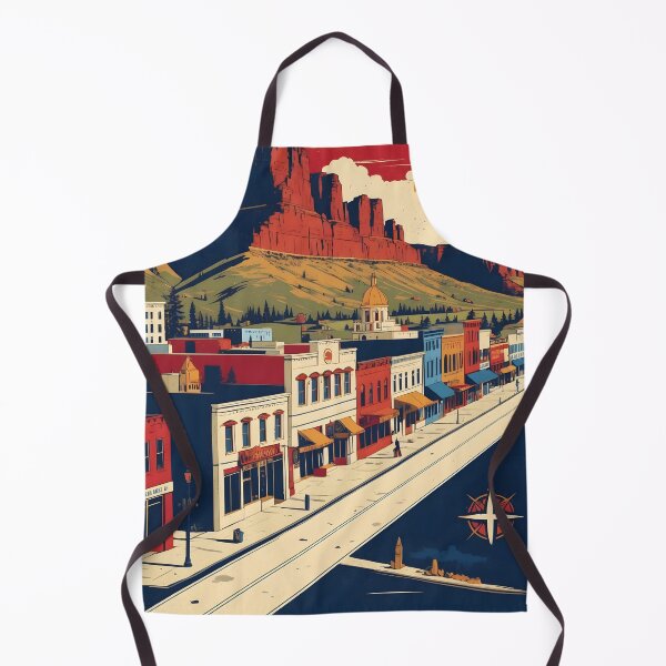 Item preview, Afton Wyoming 1950s USA Vintage Travel Tourism designed and sold by TravelersGems.
