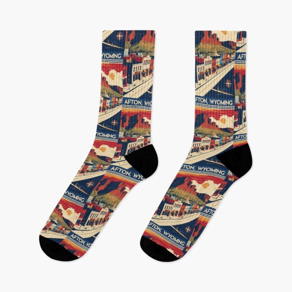 Item preview, Afton Wyoming 1950s USA Vintage Travel Tourism designed and sold by TravelersGems.