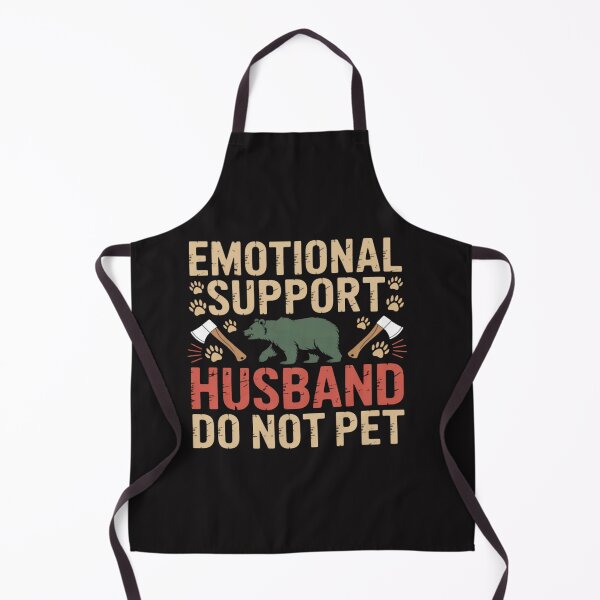 Item preview, Emotional Support Husband Do Not Pet Fathers Day Camping designed and sold by JosephMelendez6.