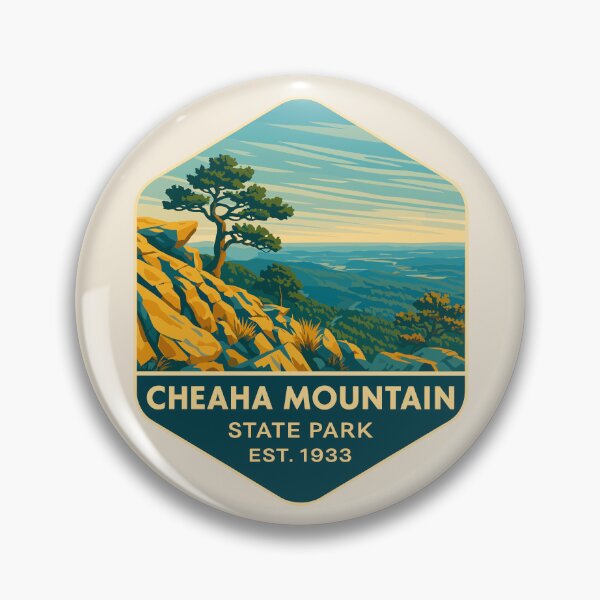 Artikelvorschau, Cheaha Mountain Vista – Alabama Vektorlandschaft entworfen und verkauft von Gideon Emmerich.