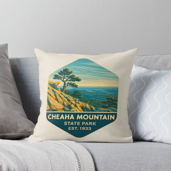 Item preview, Cheaha Mountain Vista – Alabama Vector Landscape designed and sold by Gideon Emmerich.