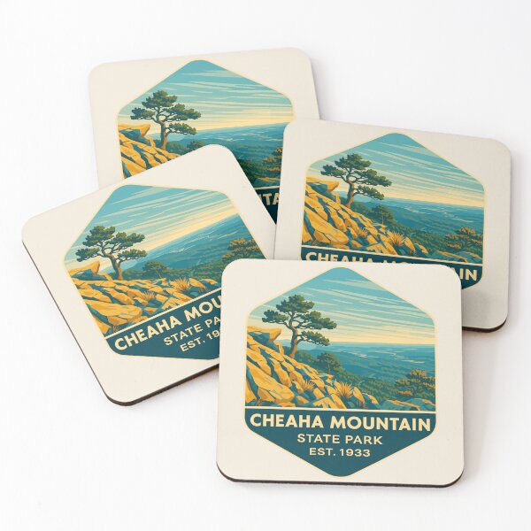Item preview, Cheaha Mountain Vista – Alabama Vector Landscape designed and sold by Gideon Emmerich.
