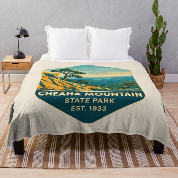 Item preview, Cheaha Mountain Vista – Alabama Vector Landscape designed and sold by Gideon Emmerich.