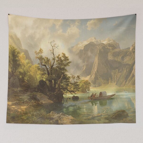 Item preview, Mountain Lake by Leo designed and sold by tomorrowsart.