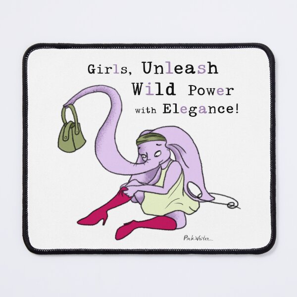 Item preview, Elephant Gal’s Boot-Fashion Power Party designed and sold by Pink Writer.