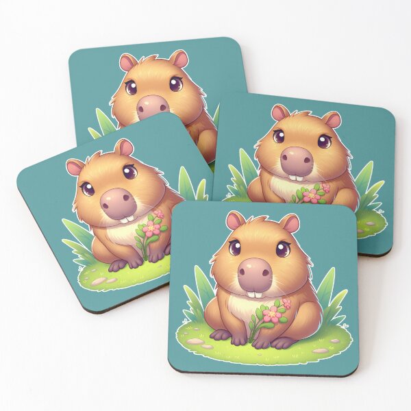 Item preview, Cute kawaii capybara designed and sold by Artillenium.