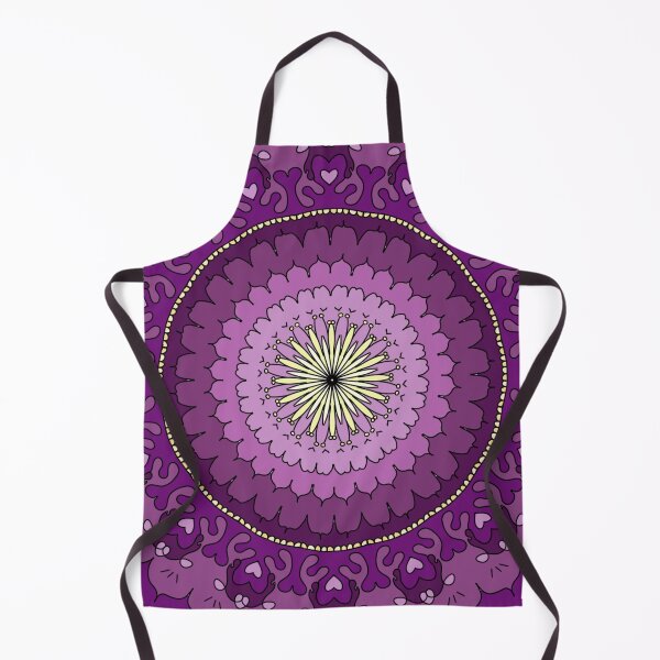 Item preview, Heart Bloom Mandala – Pink Psychedelic Boho Pattern Art designed and sold by okayamberart.