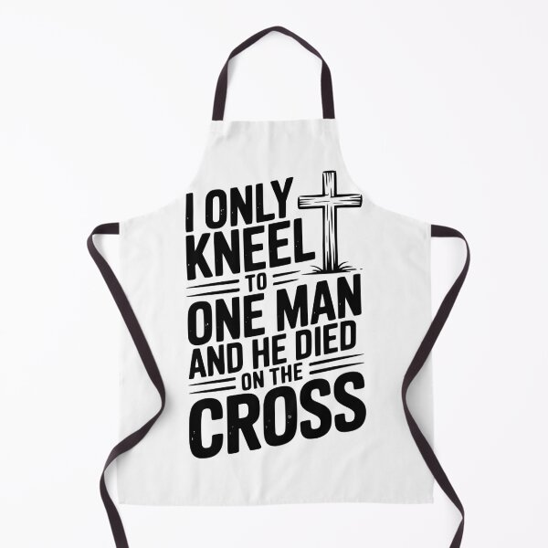 Item preview, I Only Kneel To One Man and He Died on the Cross designed and sold by Frank Ring.