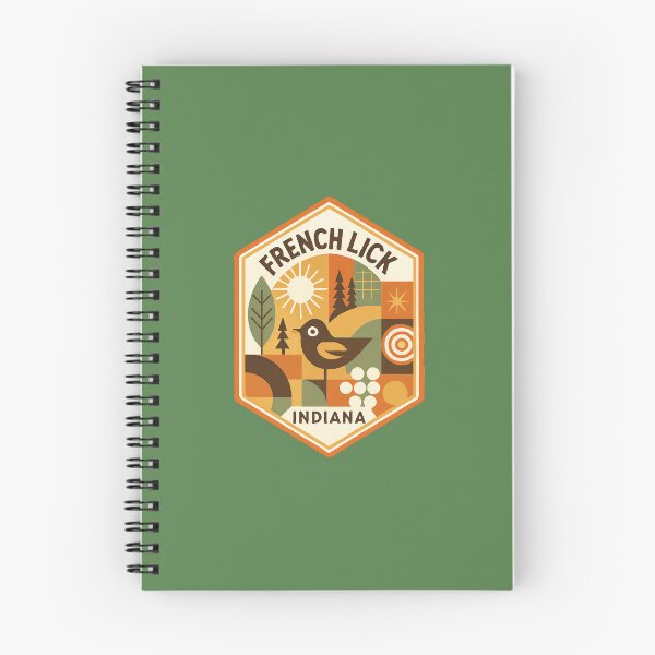 Item preview, French Lick Indiana  designed and sold by Broken Antler Designs .