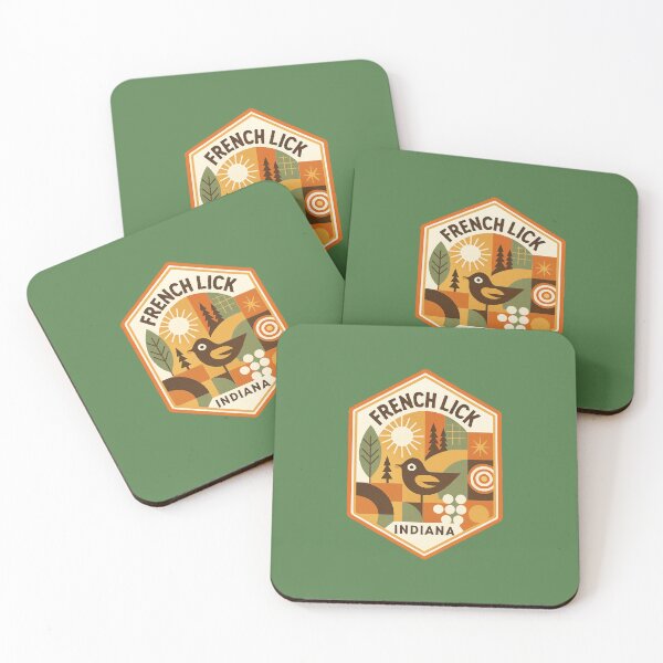 Item preview, French Lick Indiana  designed and sold by Broken Antler Designs .
