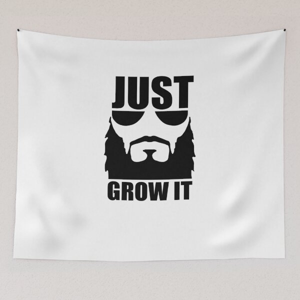 Item preview, Just Grow It Beard V3 designed and sold by TeeTimeGuys.