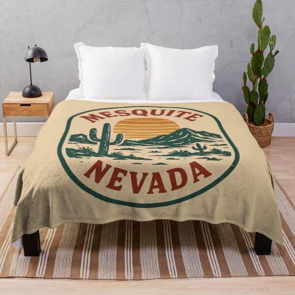 Item preview, Mesquite Nevada Desert Sunset Badge designed and sold by American Travels.