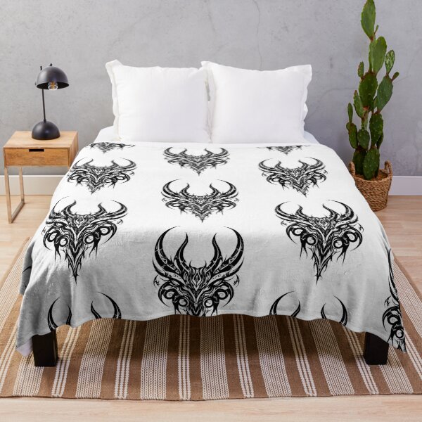 Item preview, Gothic tribal tattoo, spirit of the abyss designed and sold by LiskoDesign.