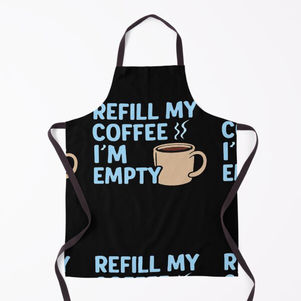 Item preview, REFILL MY COFFEE, I'M EMPTY – Little Miss Caffeine designed and sold by RyoSaeba90.