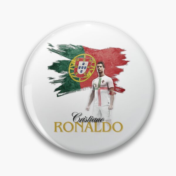 Item preview, Cristiano Ronaldo - Portugal Flag Tribute (SIUUU!) designed and sold by PawesomeArt.