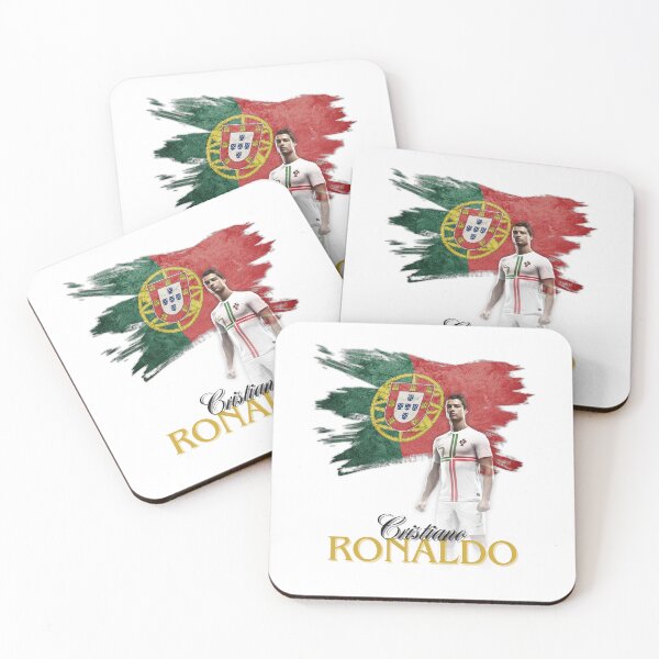 Item preview, Cristiano Ronaldo - Portugal Flag Tribute (SIUUU!) designed and sold by PawesomeArt.