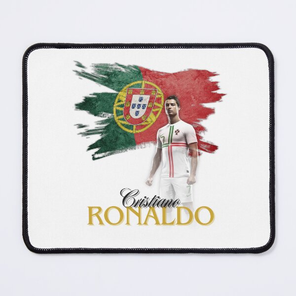 Item preview, Cristiano Ronaldo - Portugal Flag Tribute (SIUUU!) designed and sold by PawesomeArt.