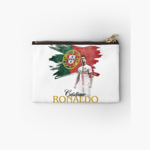 Item preview, Cristiano Ronaldo - Portugal Flag Tribute (SIUUU!) designed and sold by PawesomeArt.