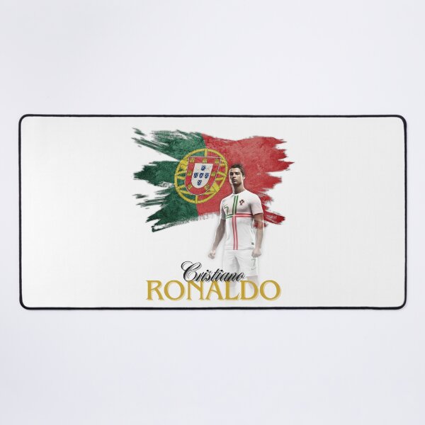 Item preview, Cristiano Ronaldo - Portugal Flag Tribute (SIUUU!) designed and sold by PawesomeArt.