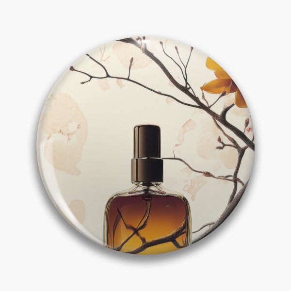 Item preview, Floral accent perfume bottle designed and sold by anytka.