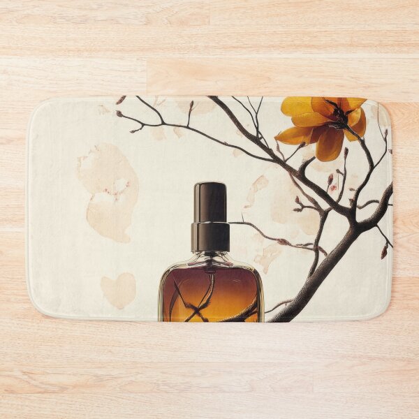 Item preview, Floral accent perfume bottle designed and sold by anytka.