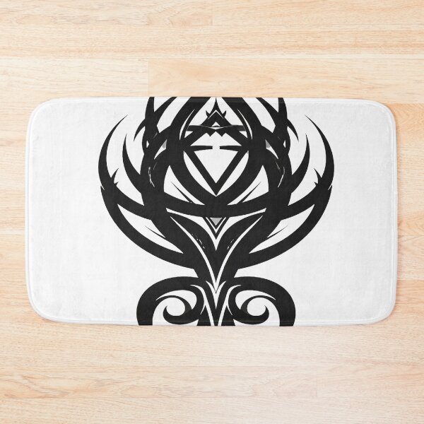 Item preview, Gothic tribal tattoo, runes of fire designed and sold by LiskoDesign.