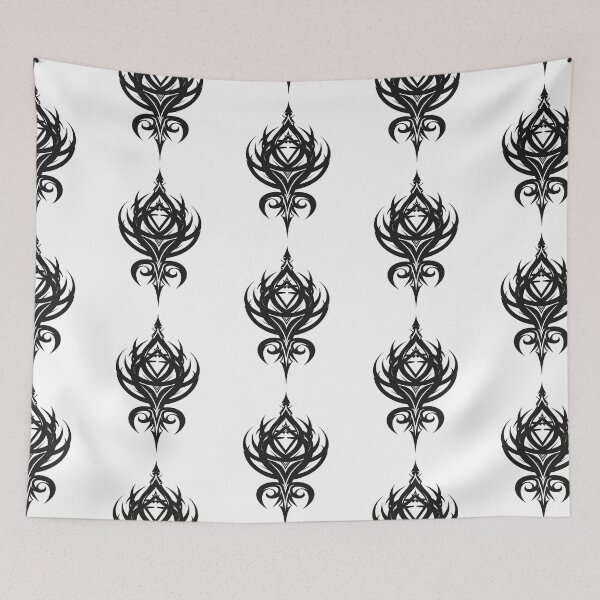 Item preview, Gothic tribal tattoo, runes of fire designed and sold by LiskoDesign.