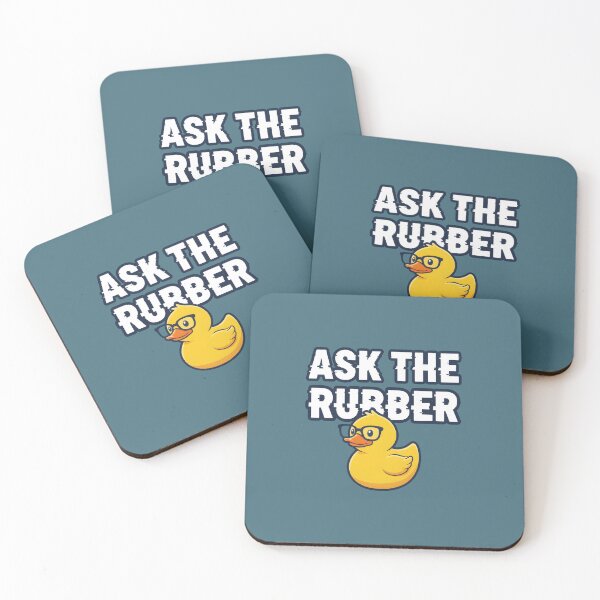 Item preview, Ask The Rubber Duck. designed and sold by musthavewords.