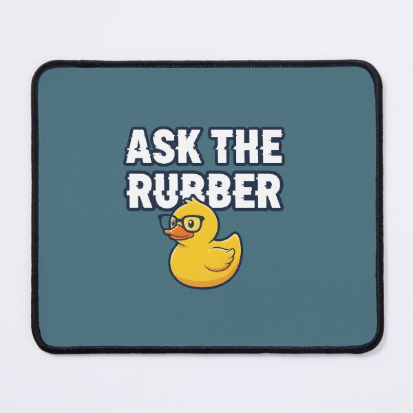 Item preview, Ask The Rubber Duck. designed and sold by musthavewords.
