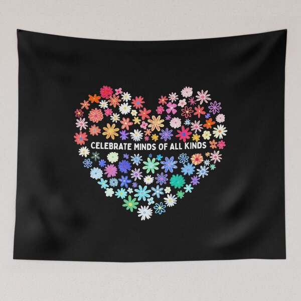 Item preview, Celebrate Minds of All Kinds designed and sold by SnorkleSupply.
