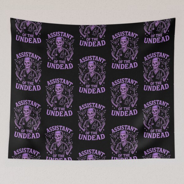 Item preview, Assistant of the Undead Funny Halloween Medical T-Shirt | PA Halloween Skeleton Shirt designed and sold by ClinicalHubs.