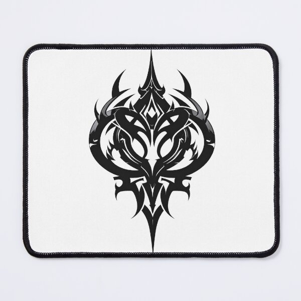 Item preview, Gothic tribal tattoo, shadow sign designed and sold by LiskoDesign.