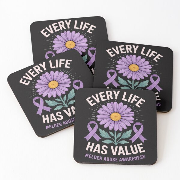 Item preview, Every Life Has Value Elder Abuse Awareness designed and sold by JosephMelendez6.