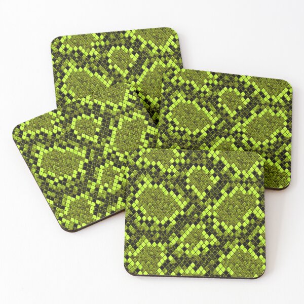 Item preview, Electric Jungle: Vibrant Green Diamond Pattern" designed and sold by ShopTwentyFour.