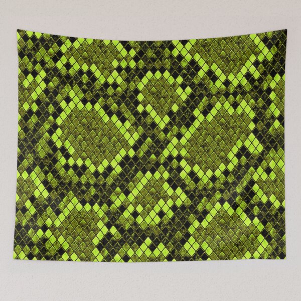Item preview, Electric Jungle: Vibrant Green Diamond Pattern" designed and sold by ShopTwentyFour.