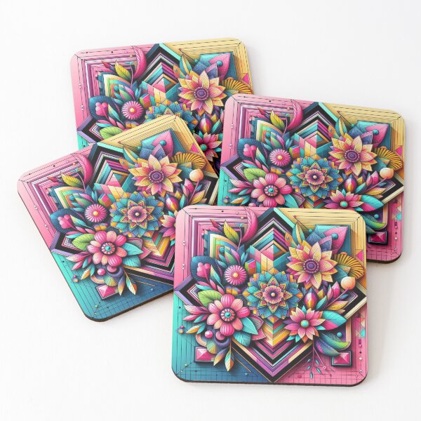 Item preview, Colorful Flower pattern  designed and sold by Dogandesighn.