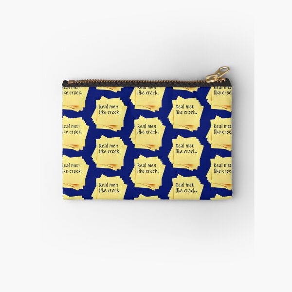 Item preview, STICKY NOTES:  Real men like crock. - funny messages food designed and sold by DesignsFromTW-S.