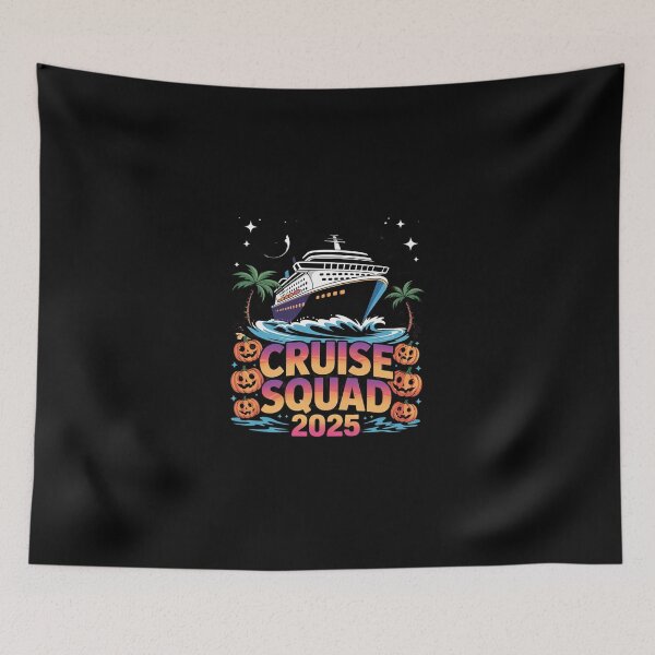 Item preview, Halloween Cruise Squad Cruising Crew Big Boats Vacationing designed and sold by dainegilbert.