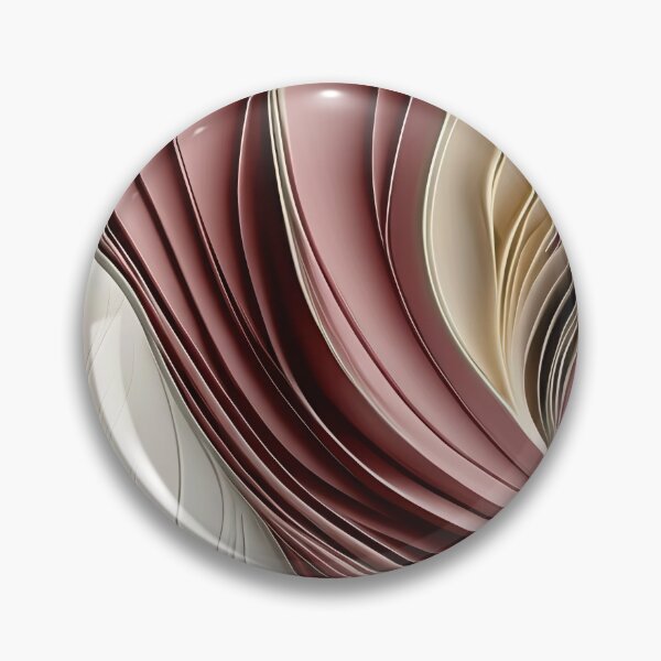 Aperçu de l'œuvre Golden Air – Rose Champagne Flowing Abstract créée et vendue par FutureImaging.