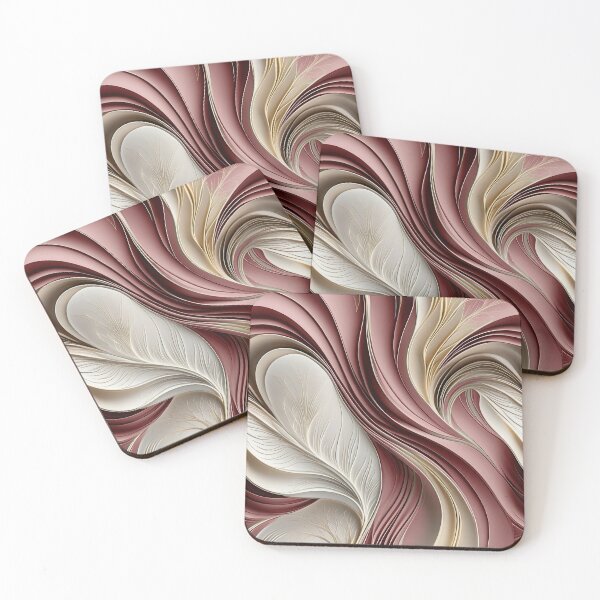 Item preview, Golden Air – Rose Champagne Flowing Abstract designed and sold by FutureImaging.