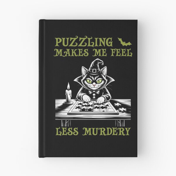 Item preview, Puzzling Makes Me Feel Less Murdery designed and sold by Margerita23.
