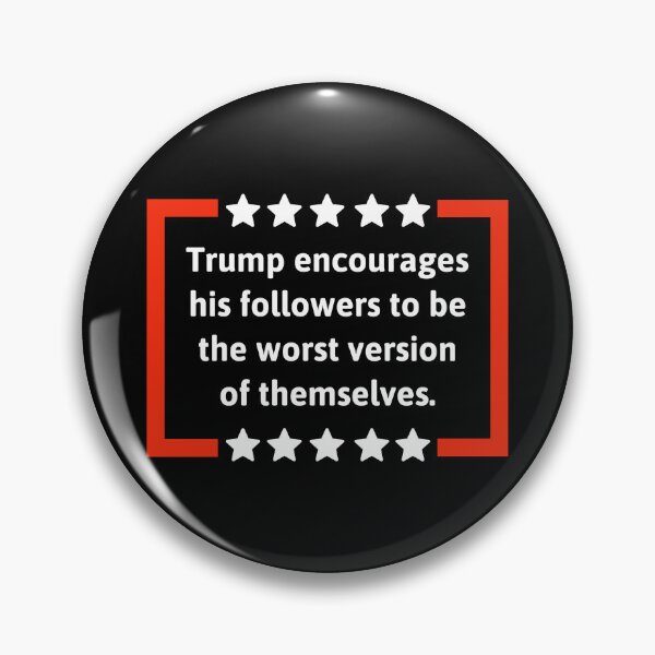 Item preview, Trump brings out the worst in people  designed and sold by Rachel the Artist .
