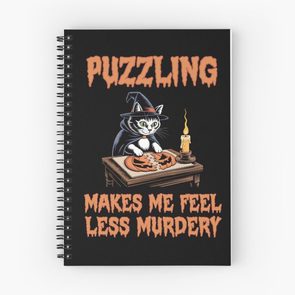 Item preview, Puzzling Makes Me Feel Less Murdery designed and sold by Margerita23.