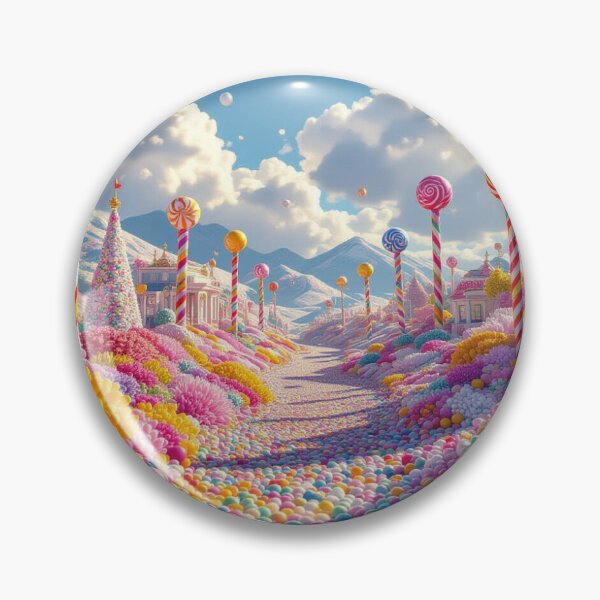 Item preview, Candyland Dreams – Imaginative flower world between lollipops, Color Path & Fairytale Towers designed and sold by FotoworldEdel.