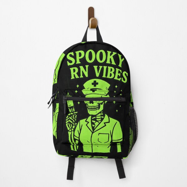 Item preview, Spooky RN Vibes Halloween Nurse Shirt | Funny Skeleton Medical Apparel designed and sold by ClinicalHubs.