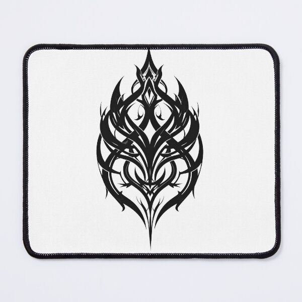 Item preview, Gothic tribal tattoo, King of the Night designed and sold by LiskoDesign.