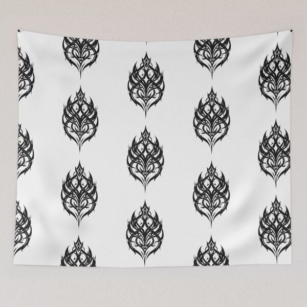 Item preview, Gothic tribal tattoo, King of the Night designed and sold by LiskoDesign.