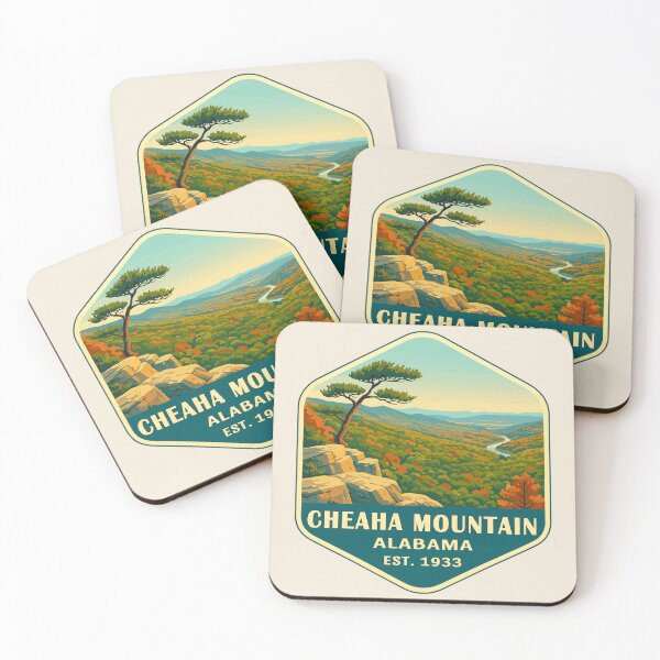 Item preview, Cheaha Mountain Vista – Alabama Vector Landscape designed and sold by Gideon Emmerich.