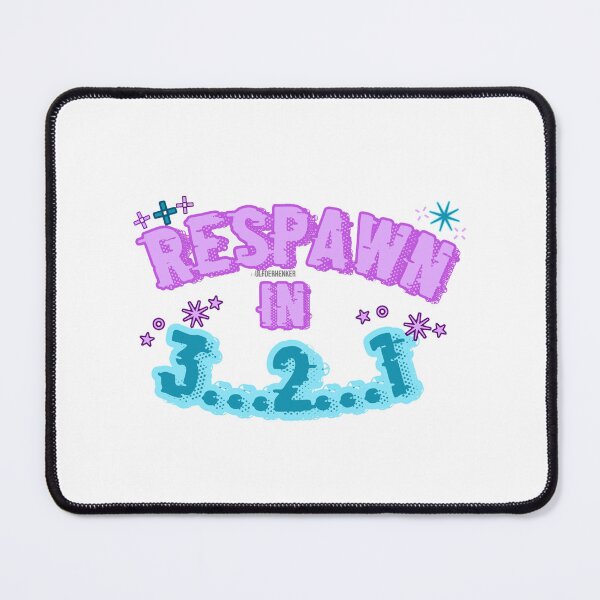Item preview, Respawn in 3…2…1 – Gaming Sticker designed and sold by UlfderHenker.
