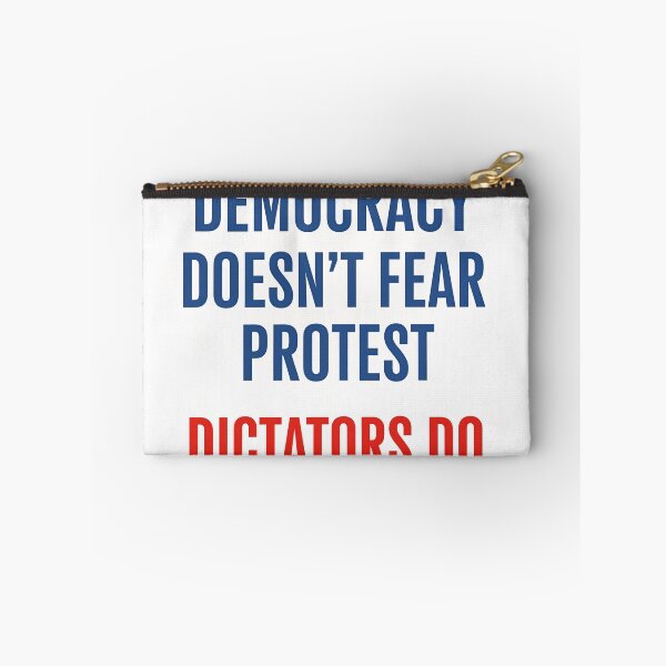 Item preview, No Kings in America Protest Sign | Democracy Doesn’t Fear Protest Printable Poster Anti-Trump Wall Art designed and sold by Dutenarafi.